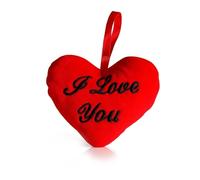 Red Heart Soft Toy - I Love You Valentines Gift Toys - 10cm Small Soft Plus Heart for Your Valentine