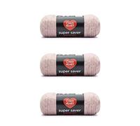 Red Heart Super Saver Brushed Pack of 3 - Dusty Pink