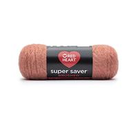 Red Heart Super Saver Brushed Yarn-Clay