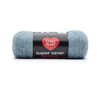 Red Heart Super Saver Brushed Yarn-Misty Blue