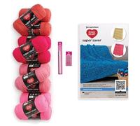 Red Heart Super Saver Crochet Kit, Pink