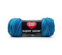 Red Heart Super Saver Yarn-Macaw, Acrylic, 11.67 x 27.4 x 11.67 cm