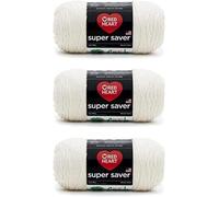 Red Heart Super Saver Pack of 3 - Aran - 7oz/198g - Acrylic - 4 Medium (Worsted) - 364 Yards - Knitting, Crocheting, Crafts & Amigurumi