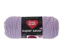 Red Heart Super Saver Yarn-Pale Plum, Acrylic, 11.67 x 27.4 x 11.67 cm