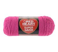 Red Heart Soft Baby Steps Yarn, Acrylic, Shocking Pink, 22.86 x 7.62 x 7.62 cm