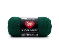 Red Heart Super Saver Yarn-Hunter Green, Acrylic, 11.67 x 27.4 x 11.67 cm