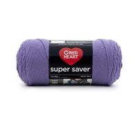 Red Heart Super Saver Yarn-Lavender, Acrylic, 11.67 x 27.4 x 11.67 cm