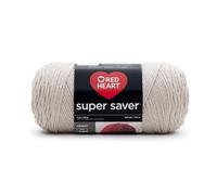 Red Heart Super Saver Yarn-Oatmeal, Acrylic, 11.67 x 27.4 x 11.67 cm