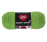 Red Heart Super Saver Yarn-Spring Green, Acrylic, 11.67 x 27.4 x 11.67 cm