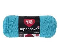 Red Heart Super Saver Yarn-Turqua, Acrylic, 11.67 x 27.4 x 11.67 cm