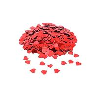 Red Heart Valentines Day Table/Card Confetti - Ideal for Birthdays, Boy's and Girl's, Parties, Special Occassion - Scatter on party tables or put inside cards/wrapping paper (1 Pack)