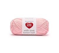 Red Heart with Love Better Half Sweet Pea Yarn - 5 Pack of 100g/3.5oz - 50% Acrylic 50% Cotton - #4 Worsted (Medium) - 174 Yards - Knitting/Crochet