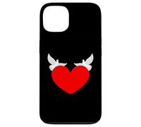 Red Heart with White Doves symbols of Love and Peace Case for iPhone 13
