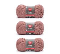 Red Heart Yarn, Acrylic, Rust, 3 Pack (8 Ounce)
