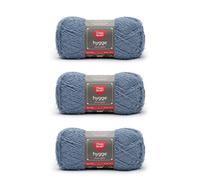 Red Heart Yarn, Acrylic, Slate Blue, 3 Pack (8 Ounce)