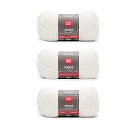 Red Heart Yarn, Pearl, 3 Pack (8 Ounce)