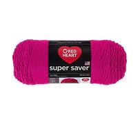Red Heart Yarn Red Heart Super Saver Yarn 718 Shocking Pink, Each, Light Garnet