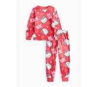 Red Hello Kitty Print Slinky Fleece Pyjamas 13-14 years