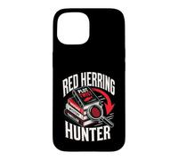 Red Herring Plot Twist Hunter Case for iPhone 15