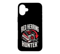 Red Herring Plot Twist Hunter Case for iPhone 16 Plus