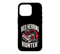 Red Herring Plot Twist Hunter Case for iPhone 16 Pro