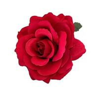 Red Hibiscus Flower Hair Clip For Women Fashion Hair Accesories Floral Hairpin For Weddings And Parties Celebrations