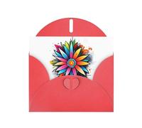 Red Holiday greeting check blank card and pearl beautiful blank note block VVXBHGR Bloom at will Pattern