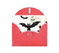 Red Holiday greeting check blank card and pearl beautiful blank note block VVXBHGR The Grave Guardian Pattern