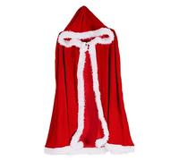 Red hooded cloak, Christmas cape for children | Design costume masquerade cape with hood | Flannel Christmas dress cloak toddler, Christmas capes for role play children