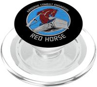RED HORSE Airborne Combat Engineer US Military PopSockets PopGrip for MagSafe