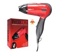 Red Hot 37070 Compact Hair Dryer 1PCS