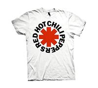 Red Hot Chili Peppers Asterisks Men's White T-Shirt