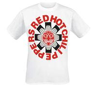 Red Hot Chili Peppers Aztec T-Shirt White S