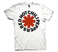 Red Hot Chili Peppers Red Asterisk Official Tee T-Shirt Mens Unisex (Medium)