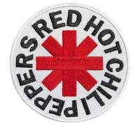 RED HOT CHILI PEPPERS RED HOT CHILI Peppers ASTERISK WHITE Embroidered Patch Patch