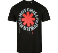 Red Hot Chili Peppers Stencil Asterix - Heavyweight T-shirt black 5XL