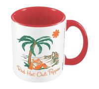 Red Hot Chili Pers Island Inner Two Tone Mug White/red/green (12Cm X 8.7Cm X 10.5Cm)