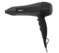 Red Hot Hair Dryer 2200W / Fast Drying Hairdryer with Removable Nozzle / 3 Heat Settings, 2 Speeds & Cool Air Mode/Black 37069
