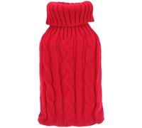 Red Hot Water Bottle Sleeve for 2l Rubber Bag, Polyester Nylon