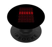 Red Hugs N Kisses Red Graphic PopSockets Adhesive PopGrip