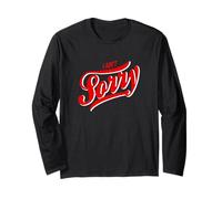 Red I Ain't Sorry Red Graphic Long Sleeve T-Shirt