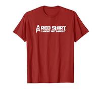 Red I might Not Make It T-Shirt
