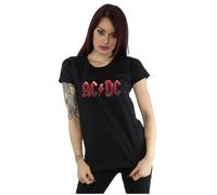 Red Ice Logo Cotton T-Shirt AC/DC Black S