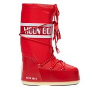 Red Icon Boots for Girls - female - Moon Boot - Kids Boots - Red - 23 EU - Kids 23 EU