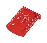 (red) Inch/cm Laser Target Card Plate Green/Red Laser Level For Line Laser Enhancement Can-Be Magnetic/Hanging-On Wall & Floor