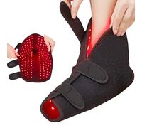 Red Infrared Light Feet Therapy Near Infrared Therapy Foot Wrap Heat Socks Cordless LED Shoe Heating Boots for Ankle Heel Joint