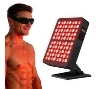 Red & Infrared Light Panel, 660nm & 850nm LED Therapy Full Body Wellness Device with Cooling Fan, 80 Dual-chip LEDs Light-Therapy Device for Home, Office