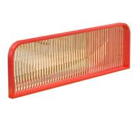Red Iron Divider for Dining Areas Countertopfor Restaurants Hotels & Bars Desk Privacy Panel Commercial Divider Low Fence Partition 30x90cm (11.81x35.43in)