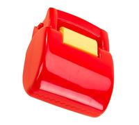 Red Jagged Pooper Scooper with Plastic Bag Long Handle Small Scoop High Hardness Convenient Clamping Pet up Cleaning Tool for Indoor and Outdoor Pet Stool and Manure