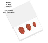 Red Jasper Yoni Egg Set Yoni Wand 100% Natural Precious Gemstone for Kegel Exercise Jade Feminine Product-Undrill Egg Box-W